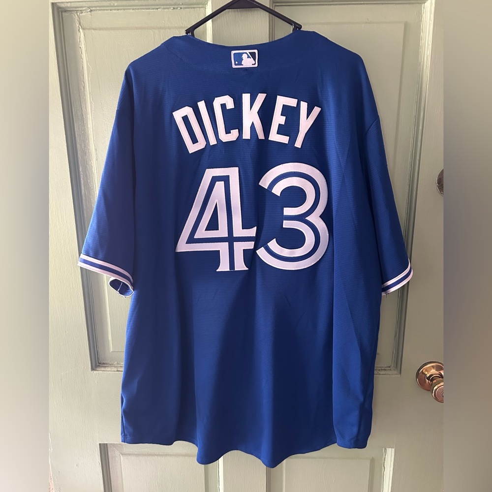 Toronto Blue Jays jersey DICKEY #43 majestic - Picture 1 of 6